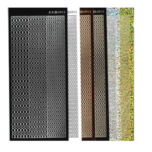 Oval Border Dazzles�  Stickers, 6 sheets